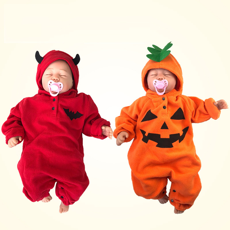 Baby Halloween Romper – Cute Pumpkin & Spooky Outfit for Newborn Boys & Girls