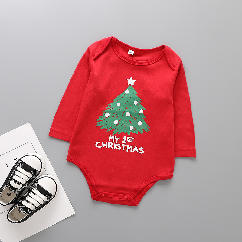 Baby Christmas Long Sleeve Jumpsuit – Festive Winter Romper for Boys & Girls - Image 7