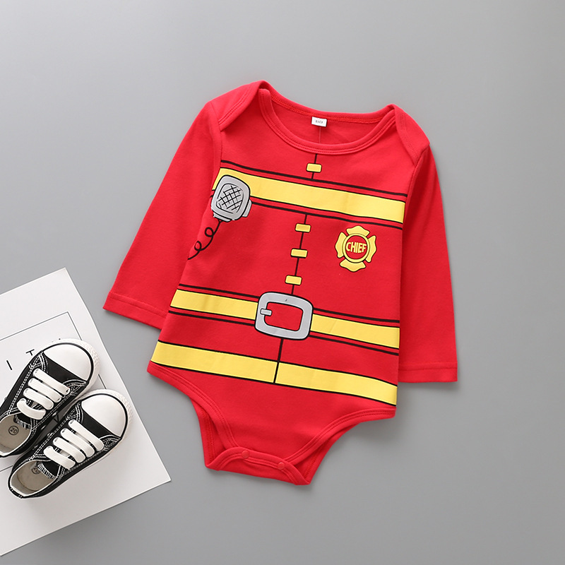 Baby Christmas Long Sleeve Jumpsuit – Festive Winter Romper for Boys & Girls - Image 3