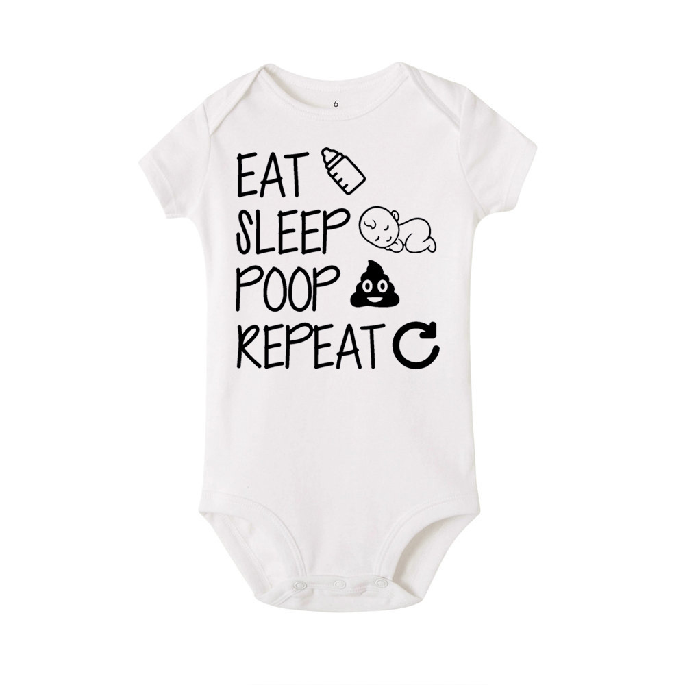 Monogrammed Newborn Crawling Suit – Personalized Baby Romper for Boys & Girls - Image 2