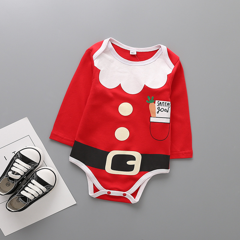 Baby Christmas Long Sleeve Jumpsuit – Festive Winter Romper for Boys & Girls - Image 4