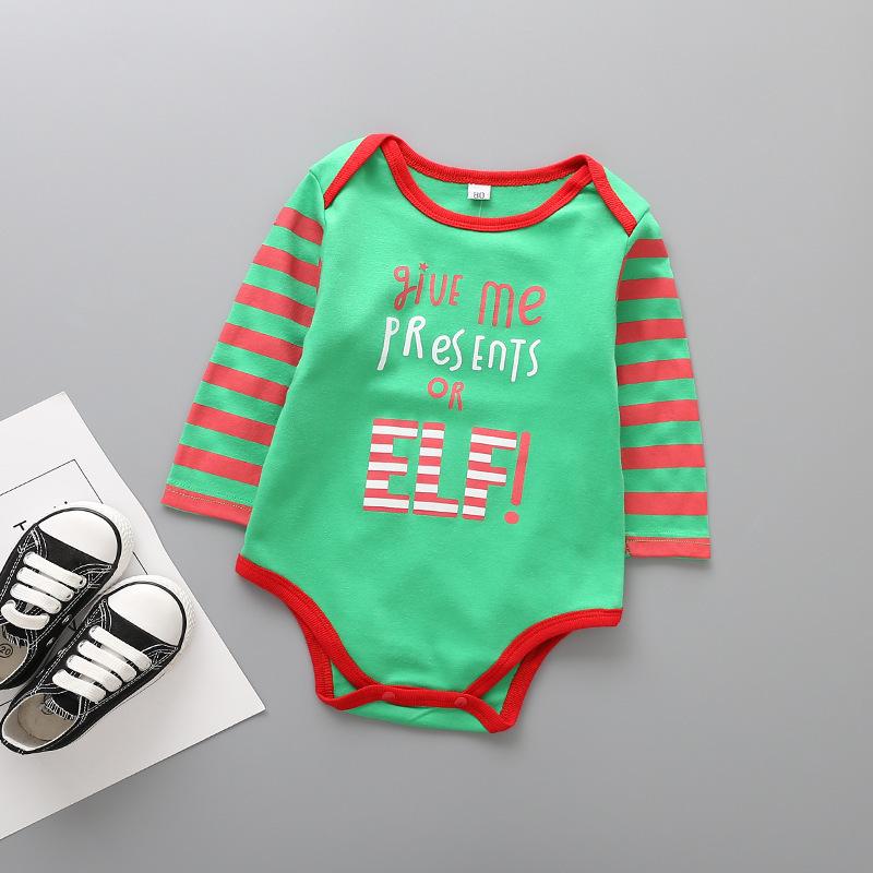 Baby Christmas Long Sleeve Jumpsuit – Festive Winter Romper for Boys & Girls - Image 2