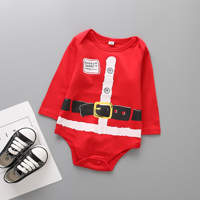 Baby Christmas Long Sleeve Jumpsuit – Festive Winter Romper for Boys & Girls - Image 6