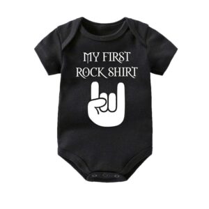 Finger Letter Baby Romper – Trendy Cotton Newborn Jumpsuit for Boys & Girls