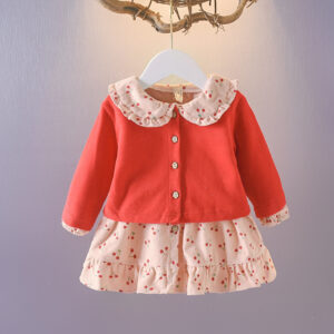 Baby Girl Autumn Clothing Set – Cute Fall Outfit Suit for Toddlers & Infants