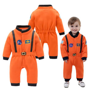 Baby Astronaut Costume – Space Suit Romper for Toddlers & Halloween Dress-Up