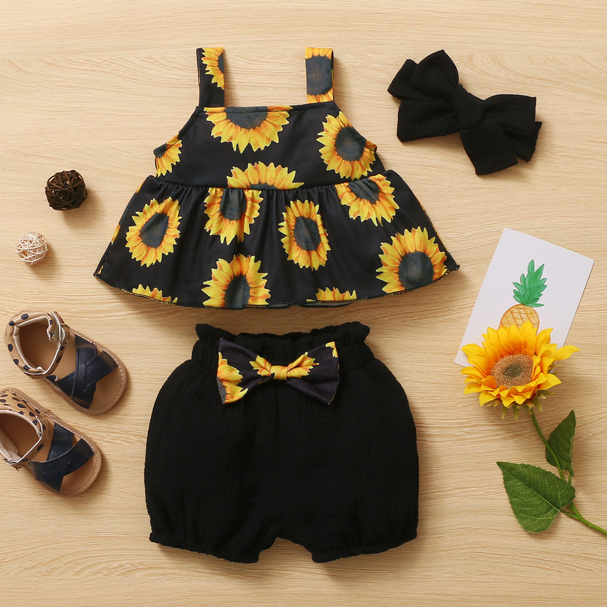 Newborn Baby Girl Summer Outfit – Cute Lightweight Romper for Hot Weather - Image 6