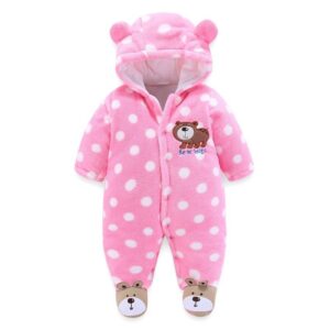 Newborn Winter Onesie – Warm Fall & Winter Baby Romper for Boys & Girls