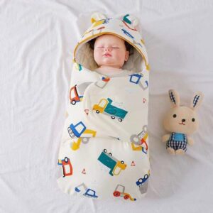 Cotton Baby Sleeping Bag – Newborn Swaddle Sack for Safe Sleep