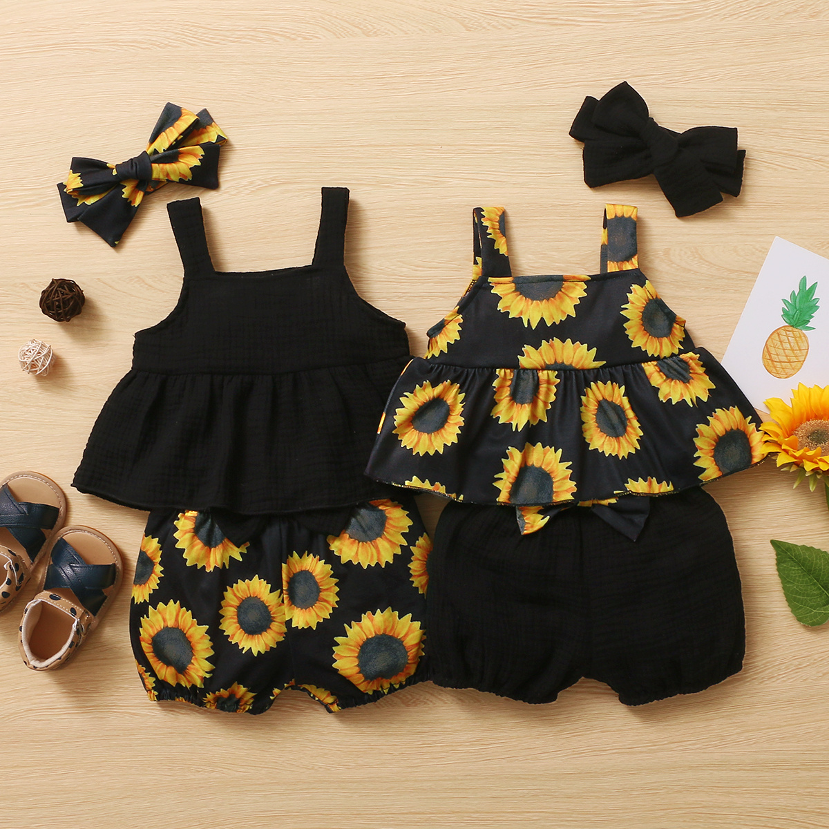 Newborn Baby Girl Summer Outfit – Cute Lightweight Romper for Hot Weather